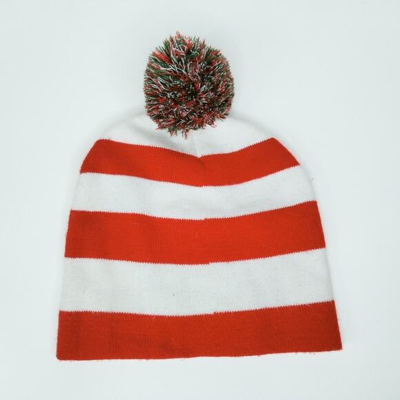 Christopher & Banks Christmas Tree Candy Cane Holiday Socks & Pom Pom Hat - Picture 4 of 10